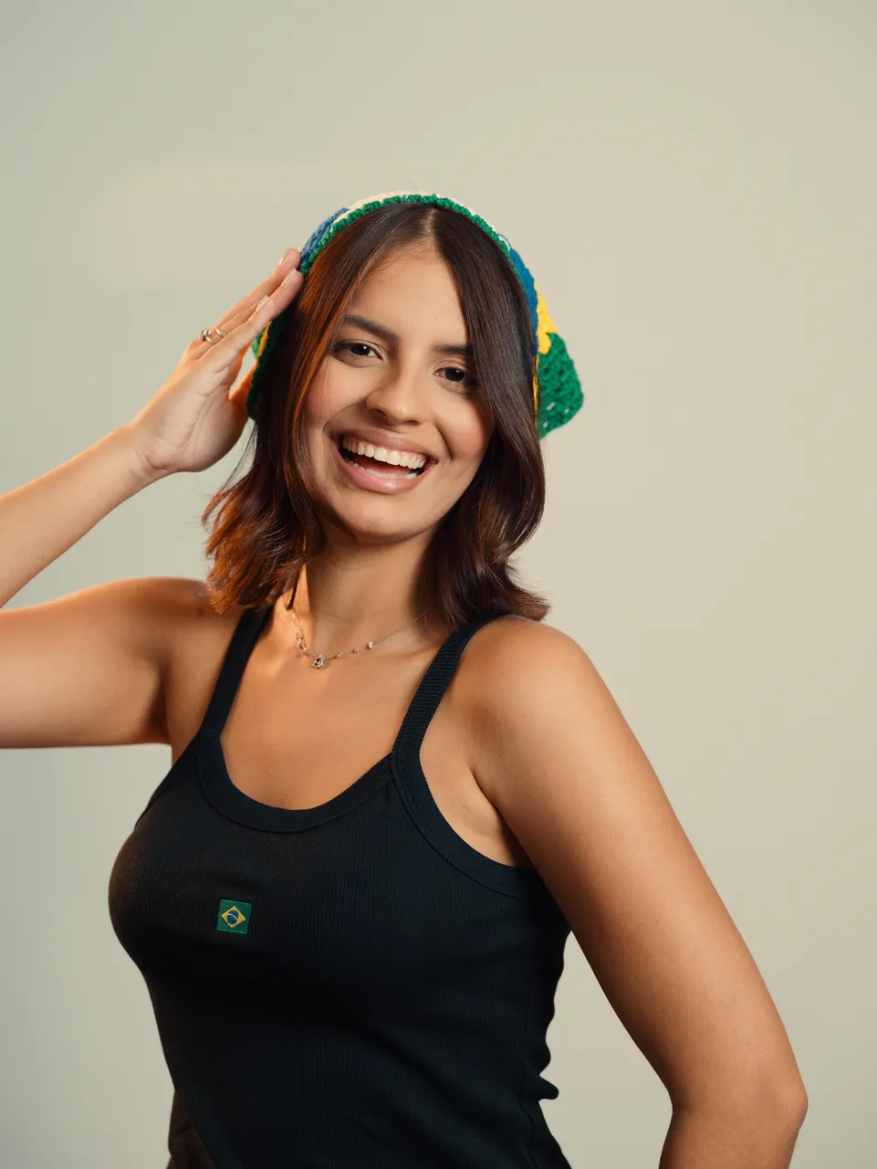 Bandana de Crochê — detalhe