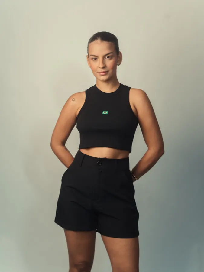 Cropped 90s Preto — foto 1